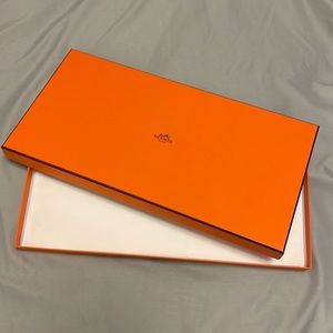 Authentic Hermes large scarf box
